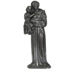 BLACK SYNTHETIC MARBLE ST ANTHONY